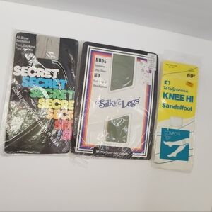 Vintage Panty Hose New 1970s Sheer Luxury Stockings Pantyhose Hosiery Ny…